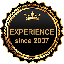 Experience since 2007